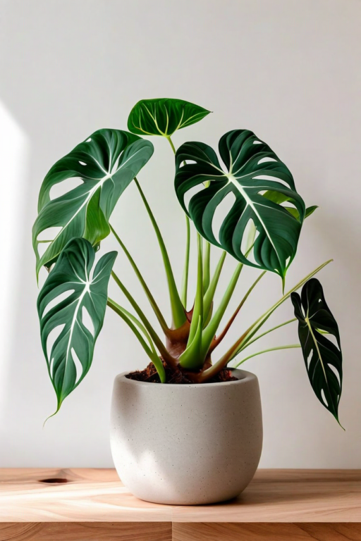 Philodendron melanochrysum