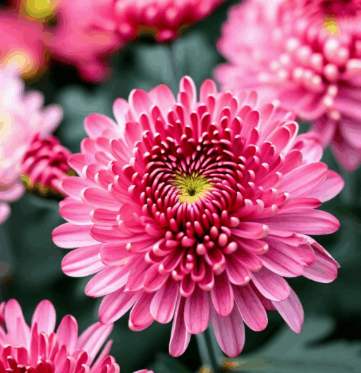 Chrysanthemum × morifolium