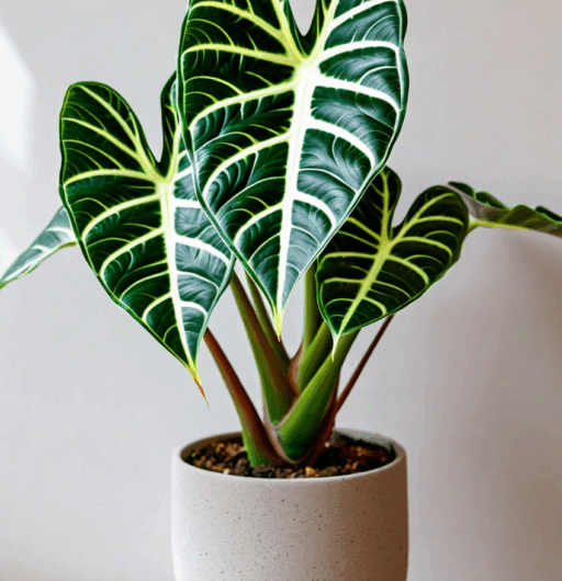 Alocasia zebrina