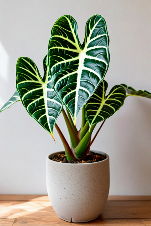 Alocasia zebrina