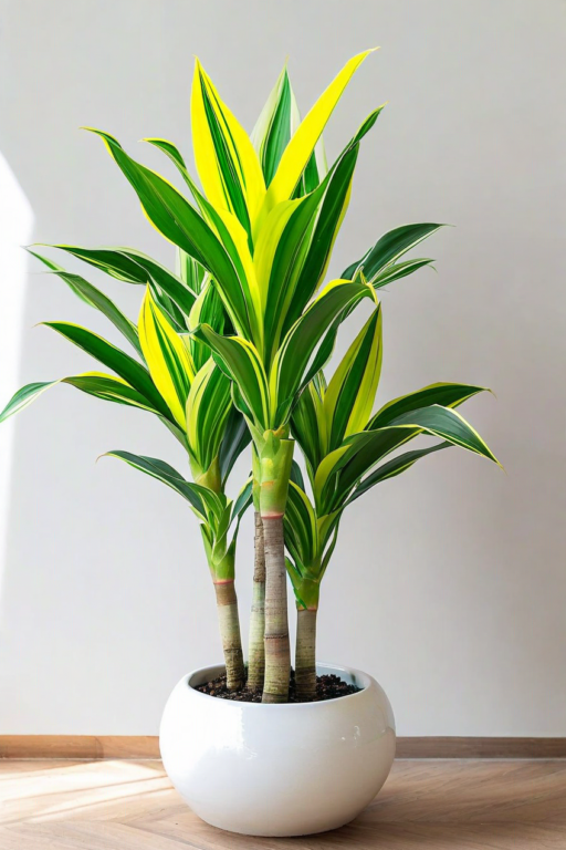 Dracaena fragrans 'Lemon Lime'