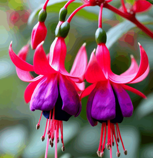 Fuchsia × standishii