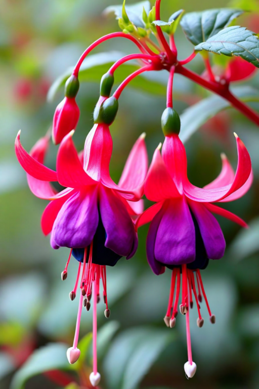 Fuchsia × standishii