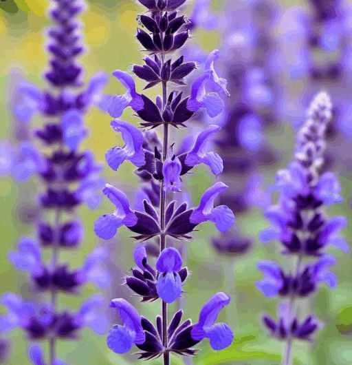 Salvia farinacea