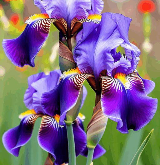 Iris × germanica