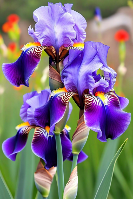 Iris × germanica