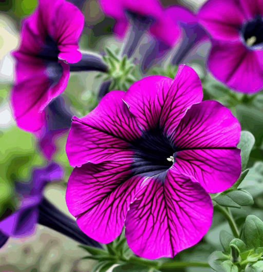 Petunia × atkinsiana